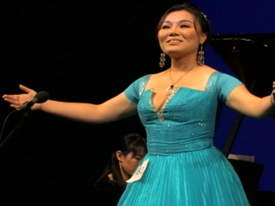 Teilnehmer des NTD International Chinese Vocal Competition von Shen Yun beeindruckt