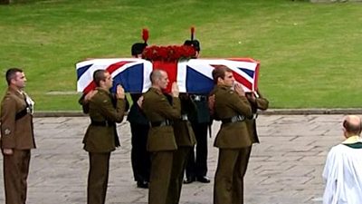 Funeral for Last Surviving British WW1 Veteran