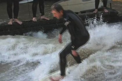 Munich: Surfing on the stream