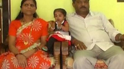 India: Tiny Girl Has Big Dreams