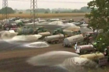 More Milk Protests in France and Germany