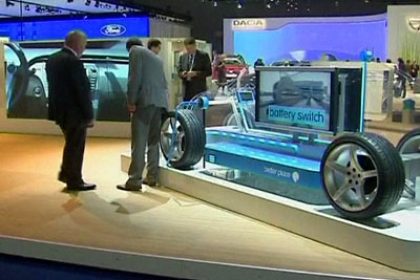 Frankfurt Car Show Goes Electric