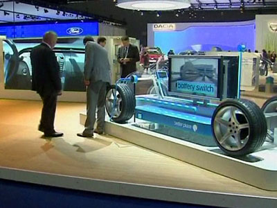 Frankfurt Car Show Goes Electric
