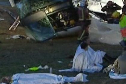 Spain: Dutch Students in Bus Crash