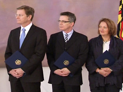 New German Cabinet Sworn In