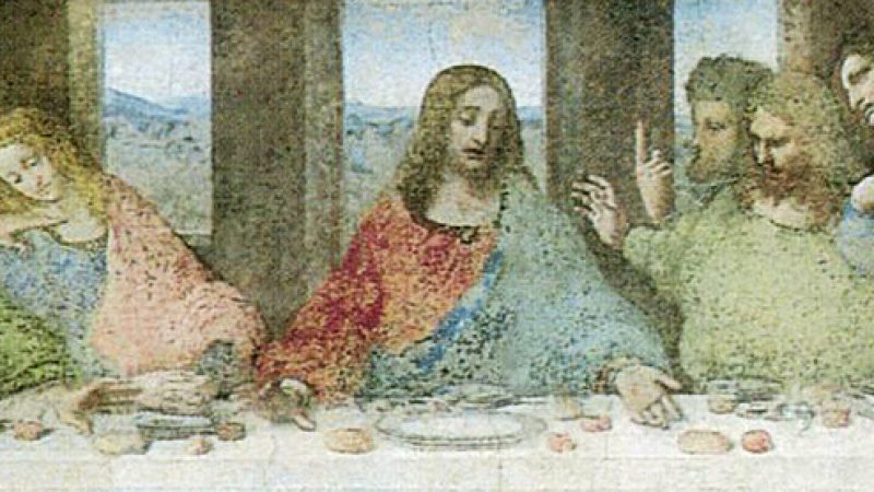 Leonardos Letztes Abendmahl legt die Messlatte