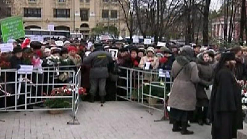 Russian President Honors Victims of Communist Persecution