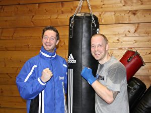 Michael Wendt (l) und Mirko Beyer – die Gründer der HSV-Boxabteilung.