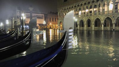 Stadt im Wasser