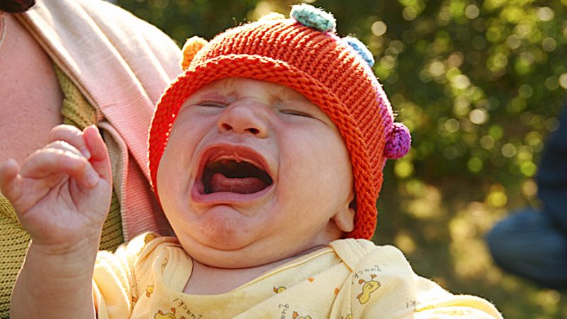 Babys in Deutschland schreien weniger als in Großbritannien