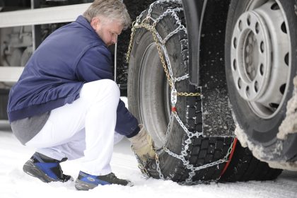 Schneeketten montieren
