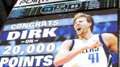 Nowitzki mit weiterem Meilenstein in seiner Karriere