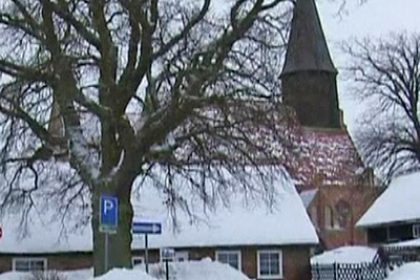 Winter Storm System Hits Northern Germany