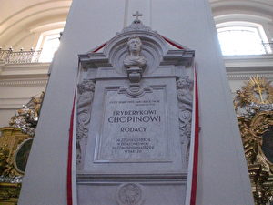 Chopins Herz gehörte Polen, weshalb es sich in der Heiligkreuzkirche in Warschau befindet.