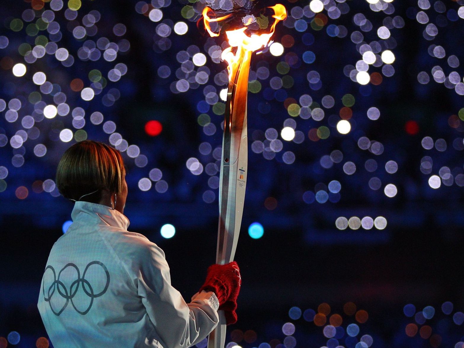 Fackellauf der Olympischen Spiele 2010