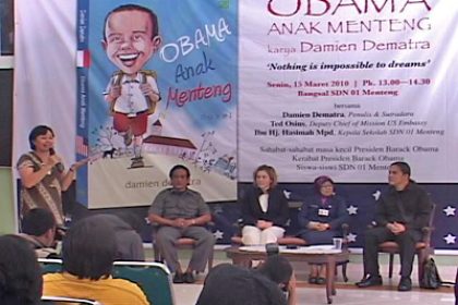 Jakarta: Roman über Obamas Schulzeit in Indonesien veröffentlicht