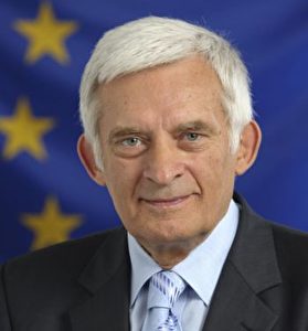 Der Präsident des Europäischen Parlaments, Jerzy Buzek.