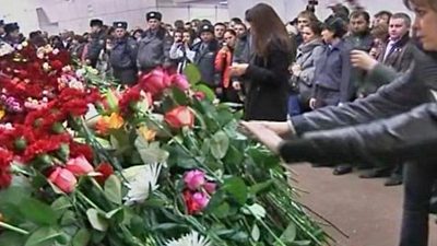 Russia in Grief After Metro Suicide Bomb Attacks