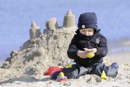 Sandburgen bauen