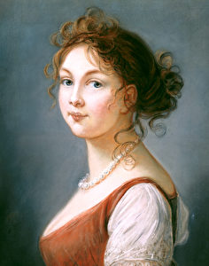 Gemälde von Luise der französischen Malerin Marie Louise Vigee-Lebrun.