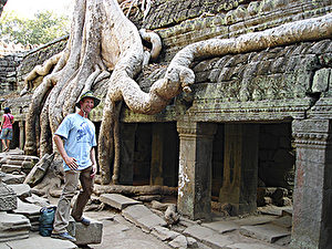 Jahrhundertelang blieben die Tempel von Angkor verborgen.