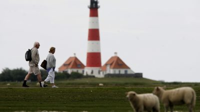 Leuchtturm Westerheversand