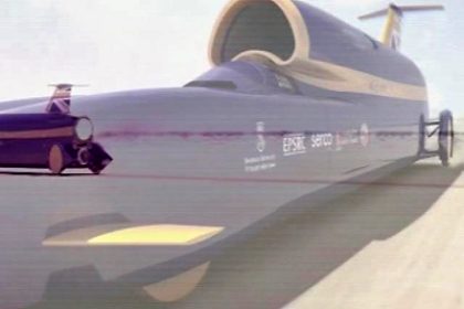 UK: Supersonic “Bloodhound” Car Unveiled at Farnborough Air Show