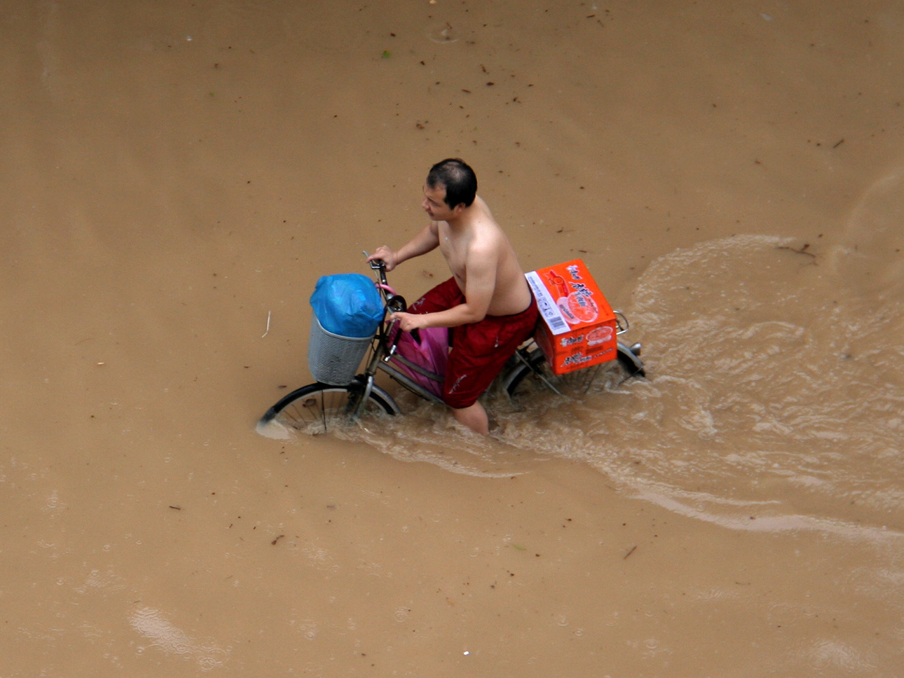 Chinas Kontrolle des Wasserhöchststands zweifelhaft