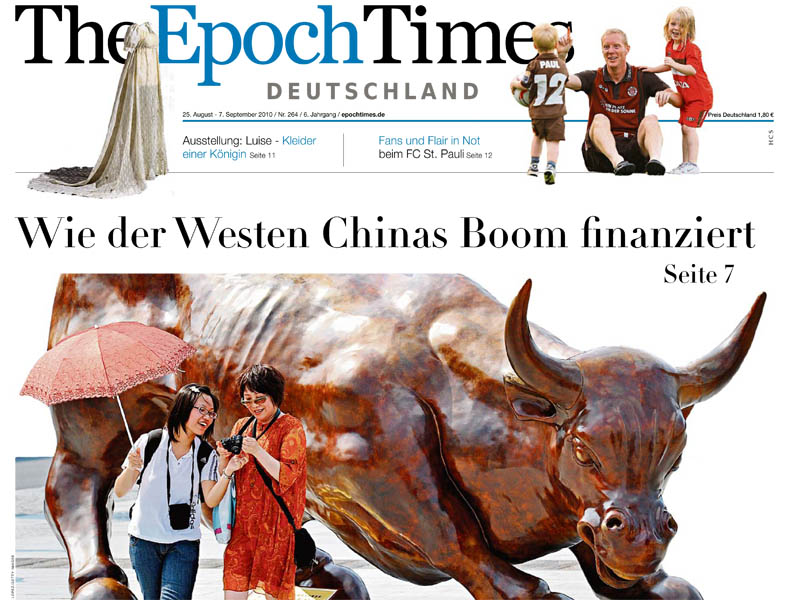 Epoch Times Deutschland ab 25. August in Hamburg im Verkauf