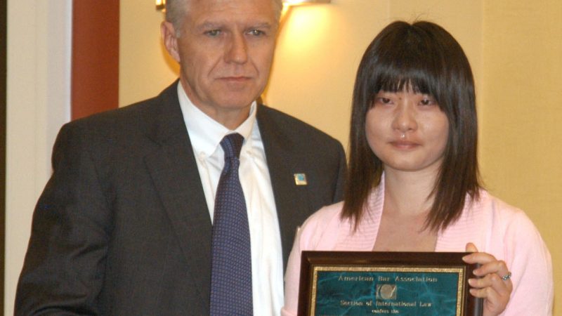 Vermisster chinesischer Rechtsanwalt mit Menschenrechtspreis geehrt