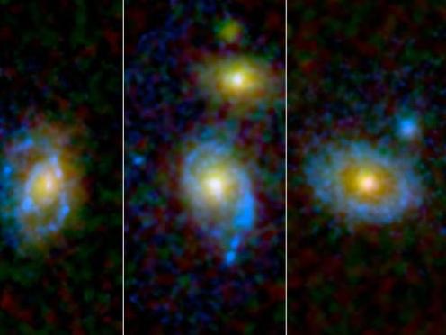 Ein großes Mysterium: Riesige UV-Ringe um Galaxien