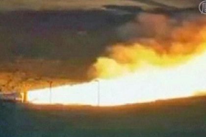 NASA: Wüstentest des DM-2 – Kraftvollster Feststoffraketen-Motor