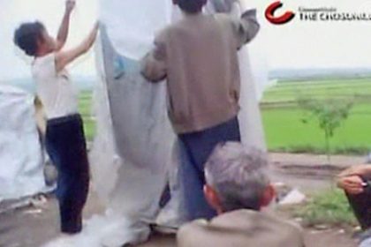 Nordkorea sucht nach Überschwemmungen Hilfe bei Südkorea