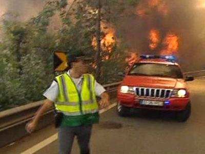 Wildfires Still Plague Portugal
