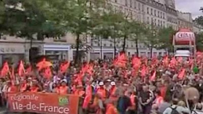 France: Millions Demonstrate Against Planned Retirement Age Rise