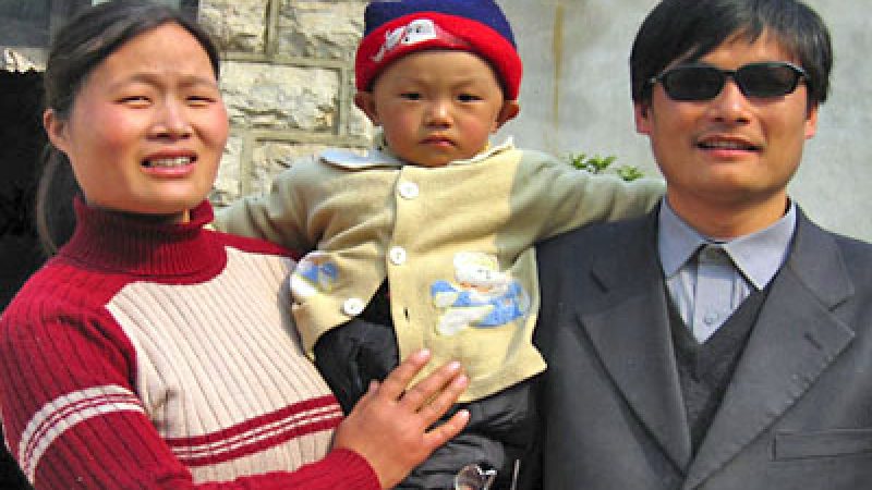 Chinesischer Anwalt Cheng Guangcheng nach Entlassung unter Hausarrest