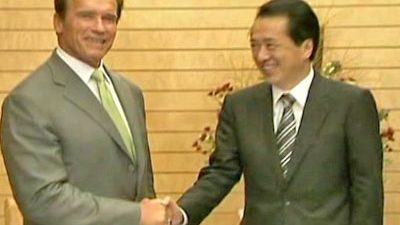 Arnold Schwarzenegger Considers Bullet Train for California