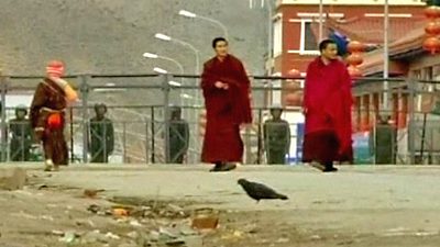 Tibetans Protest against Chinese Regime Hosting Asian Games