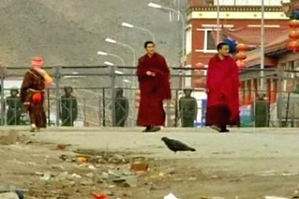 Tibetans Protest against Chinese Regime Hosting Asian Games