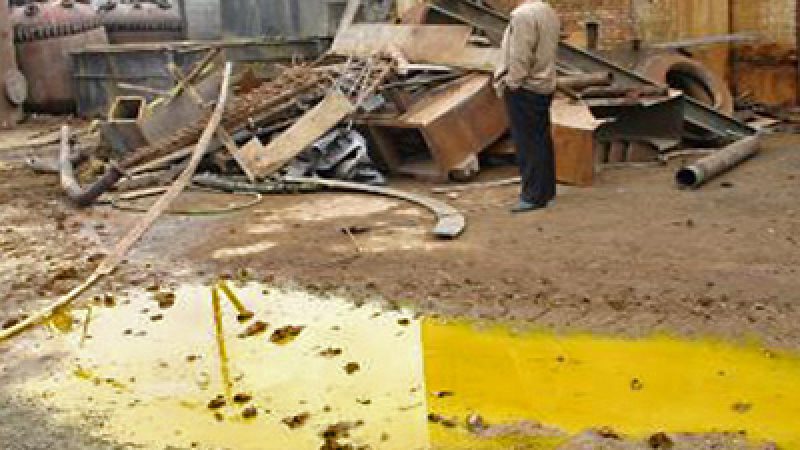6-Million Tons of Chemical Waste Stockpiled Across China