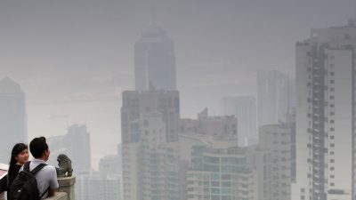 Hohe Todesrate in Hongkong durch Luftverschmutzung