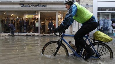 Heftige Regenfälle