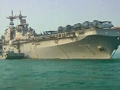 U.S. Warships in Hong Kong Port Call