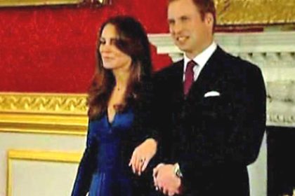 Prince William and Bride-to-Be Meet the Press