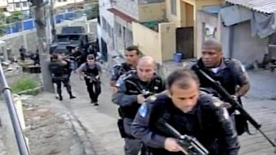 Kampf um Rio: Polizei übernimmt den „Deutschen Komplex“