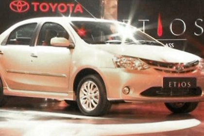 Toyota Launches New Etios Car in India