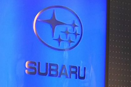 Subaru Driving Around High Yen