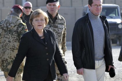 Bundeskanzlerin Merkel besucht die Truppen in Afghanistan