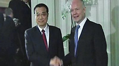 Chinese Vice-Premier Finishes UK Trade Visit