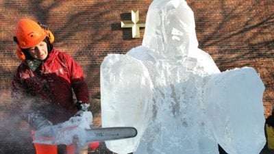 Eisskulptur